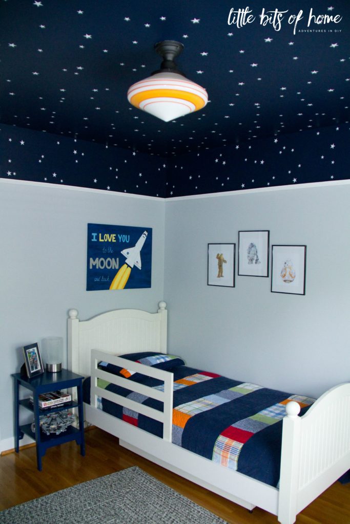 kids star bedroom