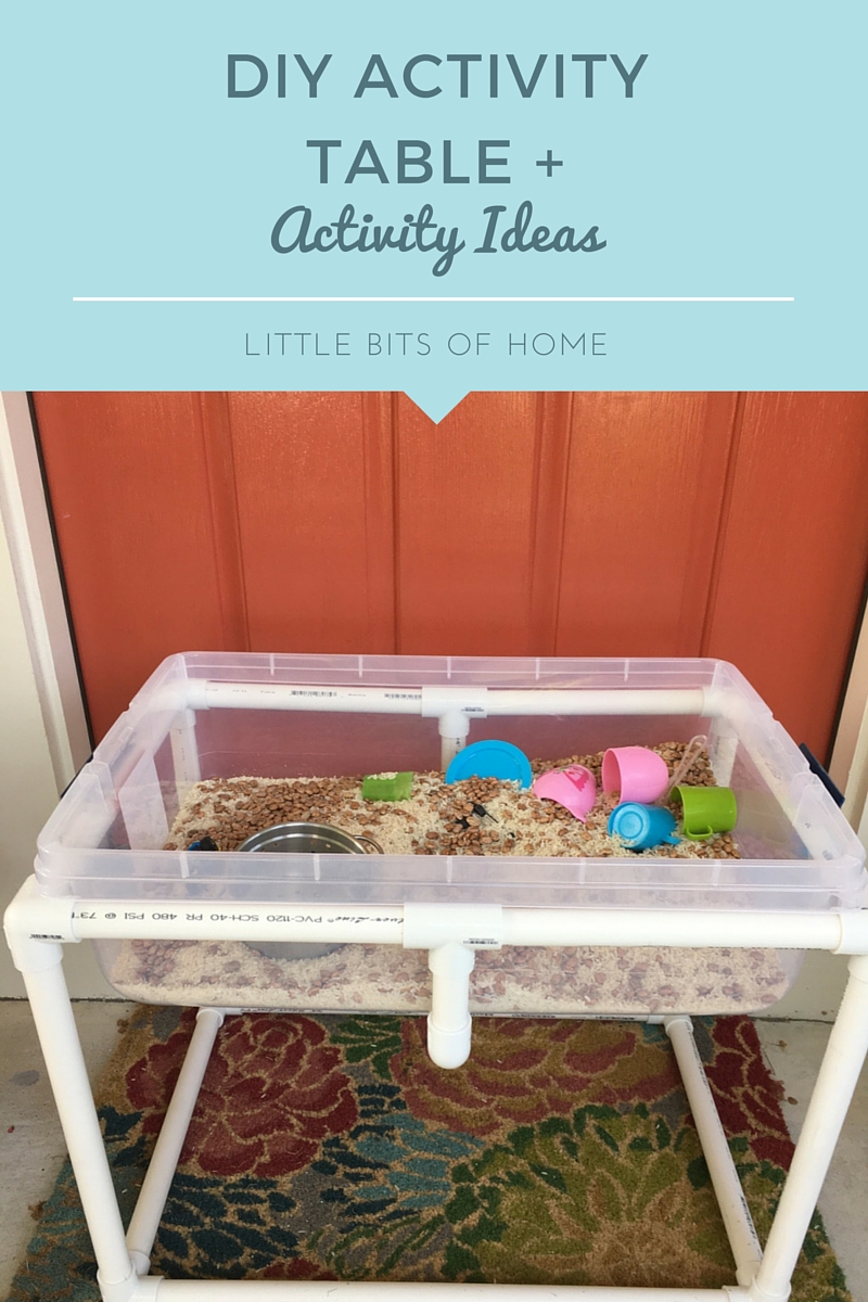 Kids Activity Table + Activity Ideas