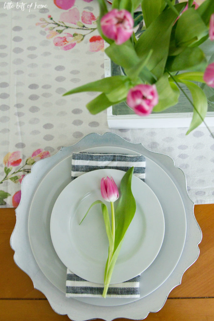 Floral Spring Tablescape